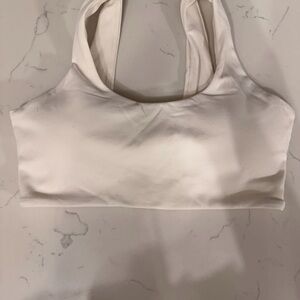 Buffbunny White cream Butter Sports Bra